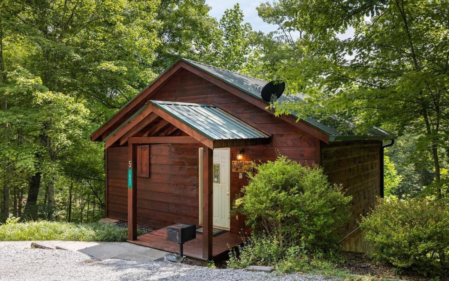 Hébergement de vacances Pet-friendly Smoky Getaway With Hot Tub